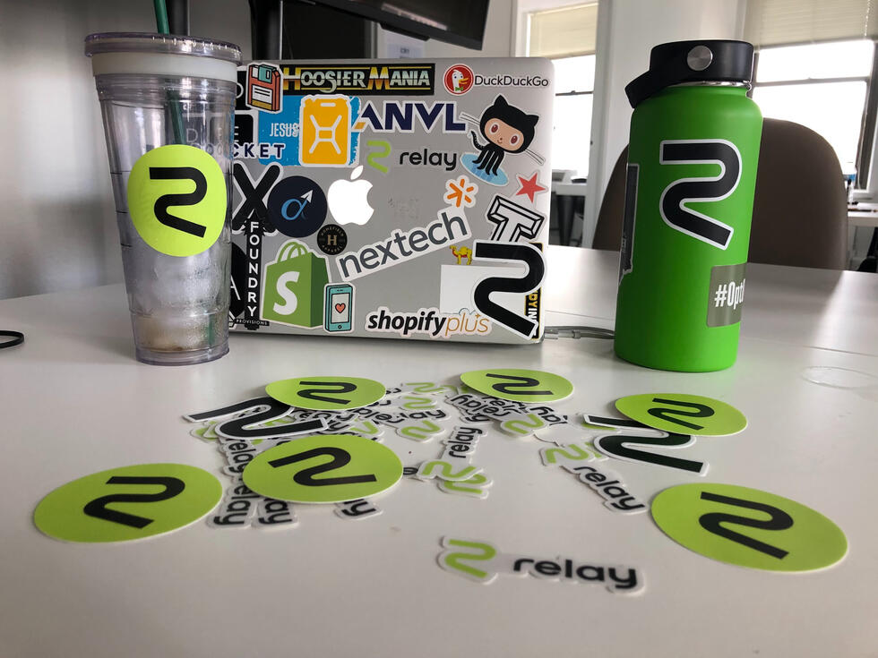 If you are a startup you gotta have a lot of stickers right?